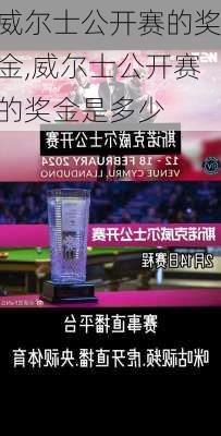 威尔士公开赛的奖金,威尔士公开赛的奖金是多少