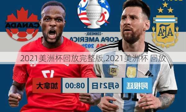 2021美洲杯回放完整版,2021美洲杯 回放