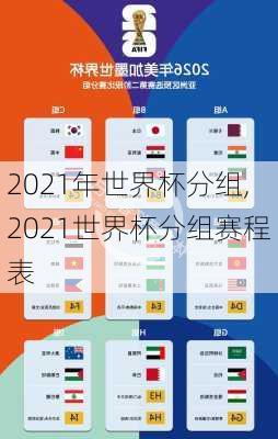 2021年世界杯分组,2021世界杯分组赛程表