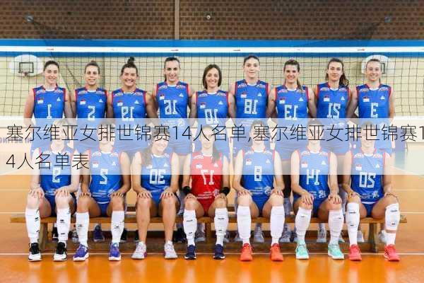 塞尔维亚女排世锦赛14人名单,塞尔维亚女排世锦赛14人名单表