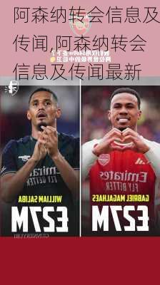 阿森纳转会信息及传闻,阿森纳转会信息及传闻最新