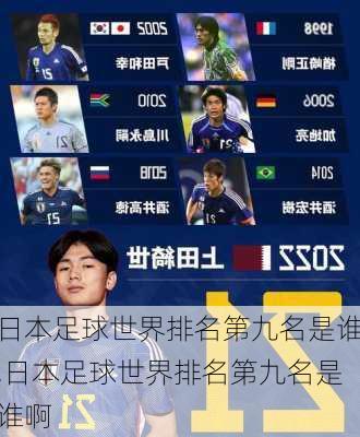 日本足球世界排名第九名是谁,日本足球世界排名第九名是谁啊