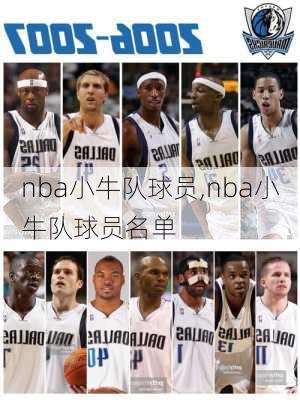 nba小牛队球员,nba小牛队球员名单