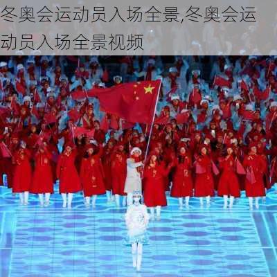 冬奥会运动员入场全景,冬奥会运动员入场全景视频