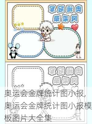 奥运会金牌统计图小报,奥运会金牌统计图小报模板图片大全集