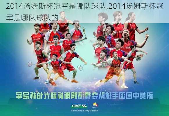 2014汤姆斯杯冠军是哪队球队,2014汤姆斯杯冠军是哪队球队的