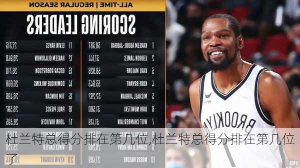 杜兰特总得分排在第几位,杜兰特总得分排在第几位了