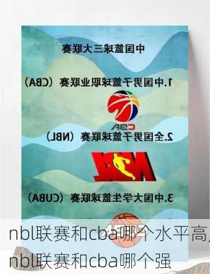nbl联赛和cba哪个水平高,nbl联赛和cba哪个强