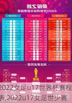 2022女足u17世界杯赛程表,2022u17女足世少赛