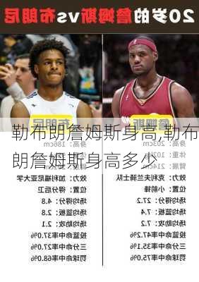 勒布朗詹姆斯身高,勒布朗詹姆斯身高多少
