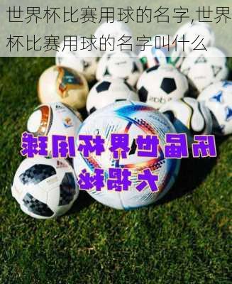 世界杯比赛用球的名字,世界杯比赛用球的名字叫什么