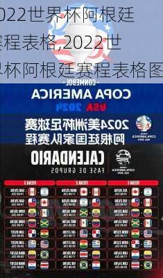 2022世界杯阿根廷赛程表格,2022世界杯阿根廷赛程表格图