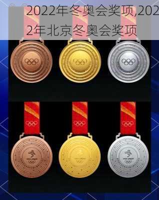 2022年冬奥会奖项,2022年北京冬奥会奖项