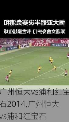 广州恒大vs浦和红宝石2014,广州恒大vs浦和红宝石
