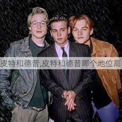 皮特和德普,皮特和德普哪个地位高