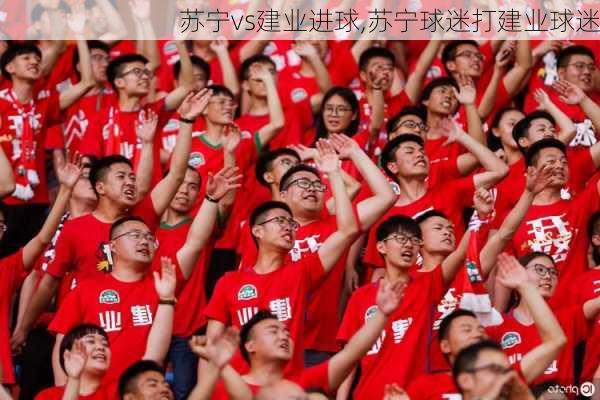 苏宁vs建业进球,苏宁球迷打建业球迷