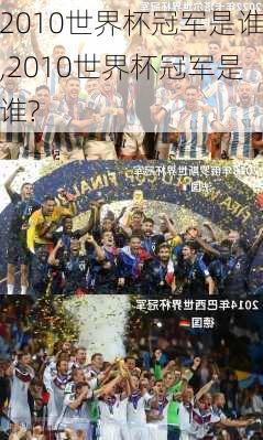 2010世界杯冠军是谁,2010世界杯冠军是谁?