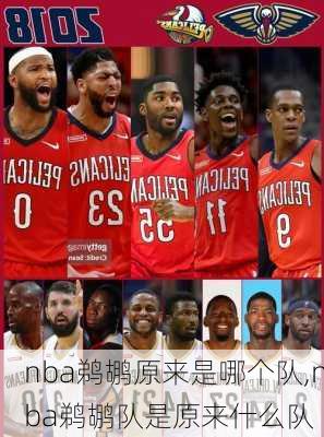 nba鹈鹕原来是哪个队,nba鹈鹕队是原来什么队