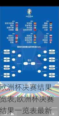 欧洲杯决赛结果一览表,欧洲杯决赛结果一览表最新